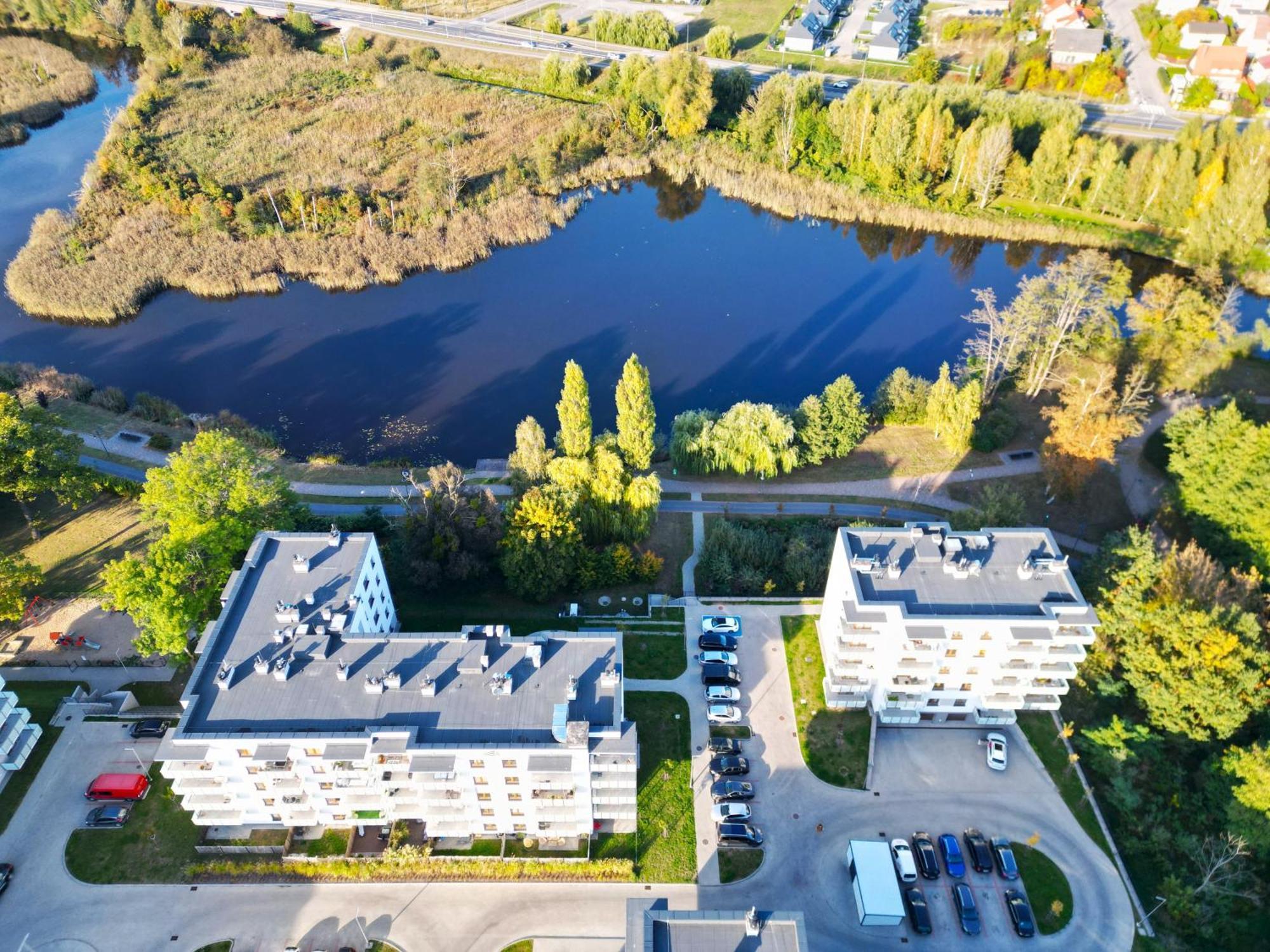 Bella Vista - 3Pok, 5 Lozek, Centrum, Parking, Winda, Widok Na Rzeke, Netflix Iława Kültér fotó
